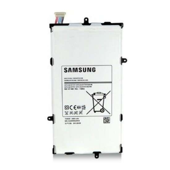 Accu Samsung Galaxy Tab Pro 8.4 3G/LTE (T325) T4800E