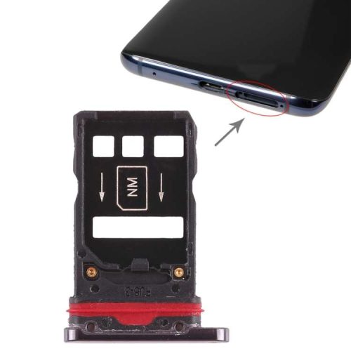 SIM Card Tray for Huawei Mate 20 Pro (Black)