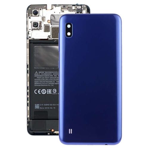 Galaxy A10 SM-A105F/DS, SM-A105G/DS Battery Back Cover with Camera Lens & Side Keys (Blue)