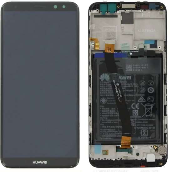 LCD + Frame & Battery Huawei Mate 10 Black 02351QAH