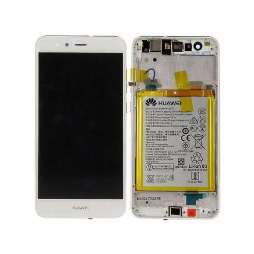 LCD Huawei P10 Lite – Frame + Battery Gold 02351FSN