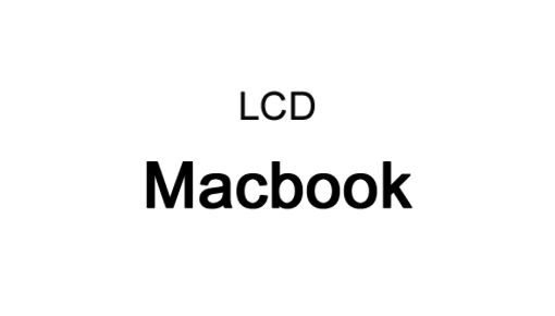 LCD MacBook