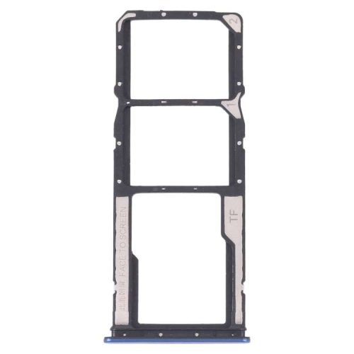 SIM Card Tray + SIM Card Tray + Micro SD card tray for Xiaomi Redmi Note 11 4G / Redmi Note 11S 4G(Dark Blue)
