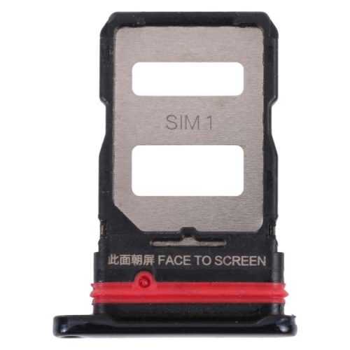 SIM Card Tray + SIM Card Tray for Xiaomi Mi 11T / 11T Pro 21081111RG(Black)