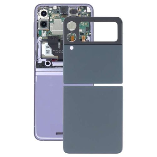 Samsung Galaxy Z Flip3 5G SM-F711B Glass Battery Back Cover (Green)
