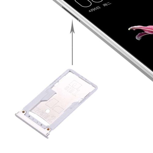 Xiaomi Mi Max SIM & SIM / TF Card Tray(Silver)