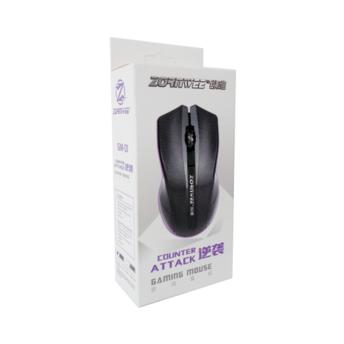 Mouse, ZornWee Counter Attack, Optical, Black